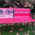 La Panchina Rossa al Mauriziano di Torino per dire NO alla violenza sulle donne