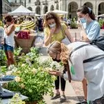 Piazza Vittorio si colora di fiori con AgriFlor
