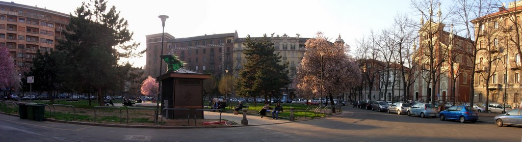 Torino e le vie che "ingannano" piazza Benefica 