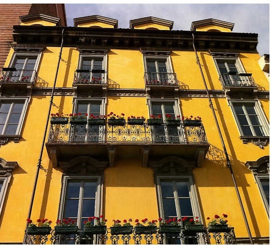 Il colore giallo Torino
