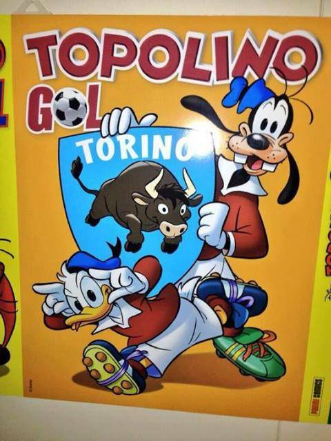 Arriva TopolinoGol: Juve e Toro in copertina