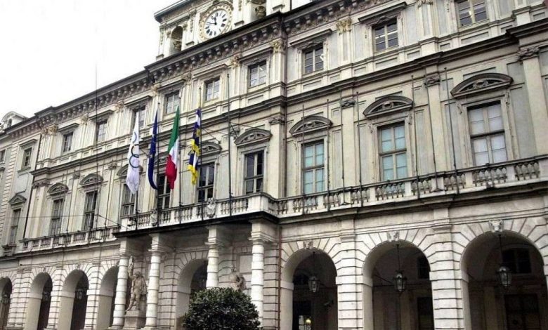 Facciata di Palazzo Civico Torino
