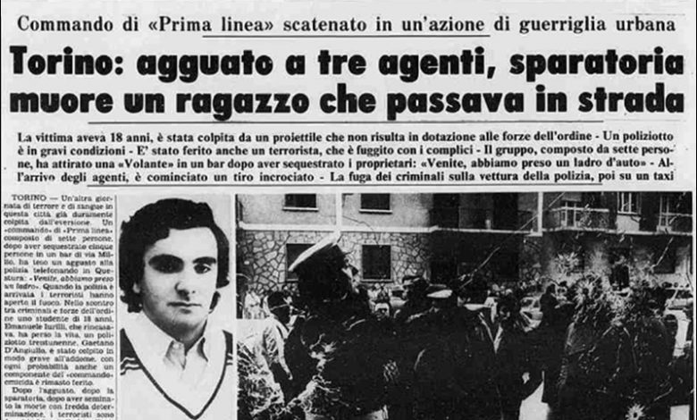 Emanuele Iurilli a distanza di 42 anni Torino continua a piangere un innocente