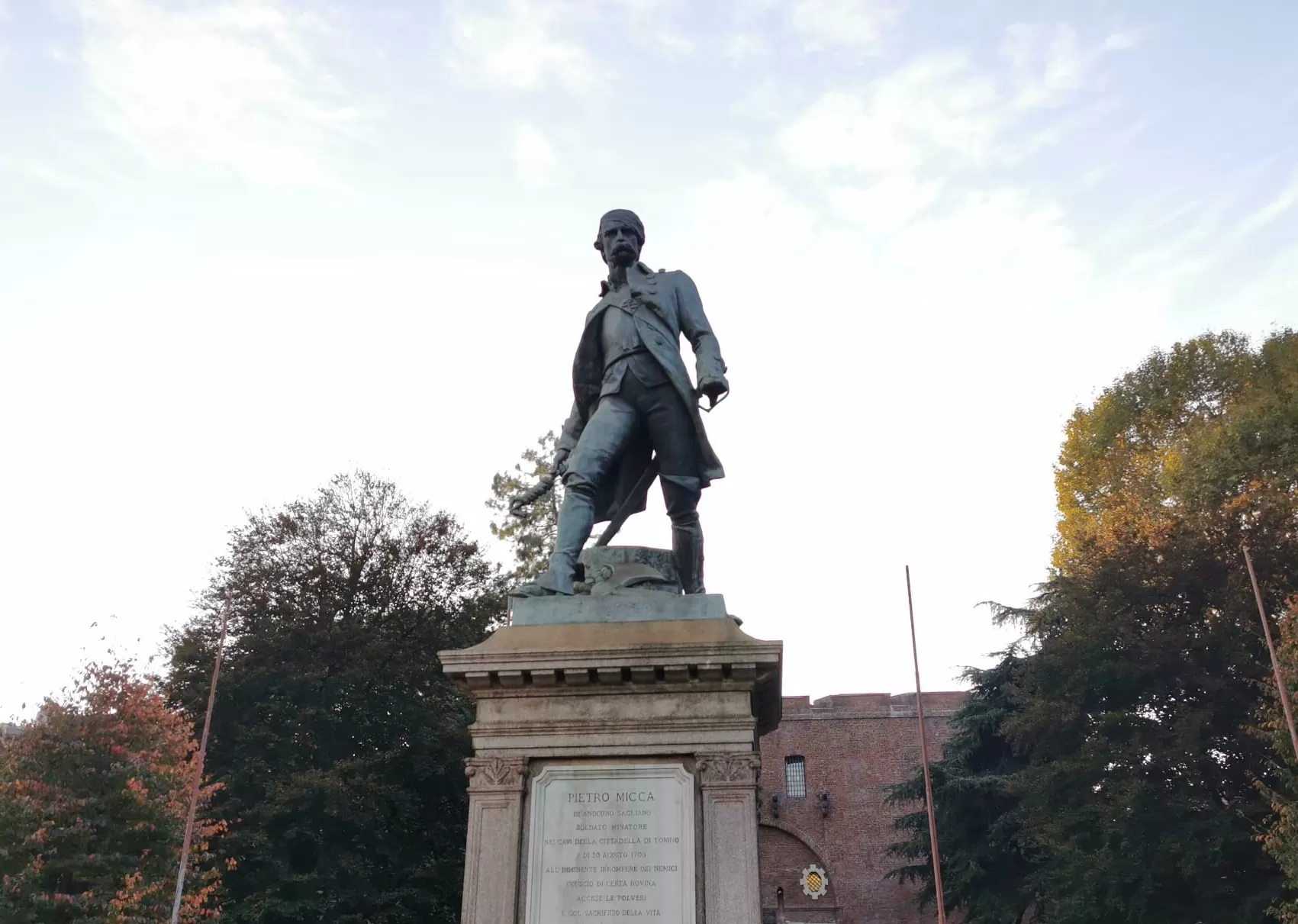 Statua di Pietro Micca a Torino