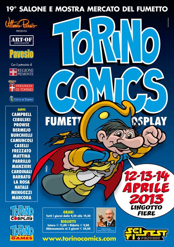 Photo of Conto alla rovescia per Torino Comics 2013