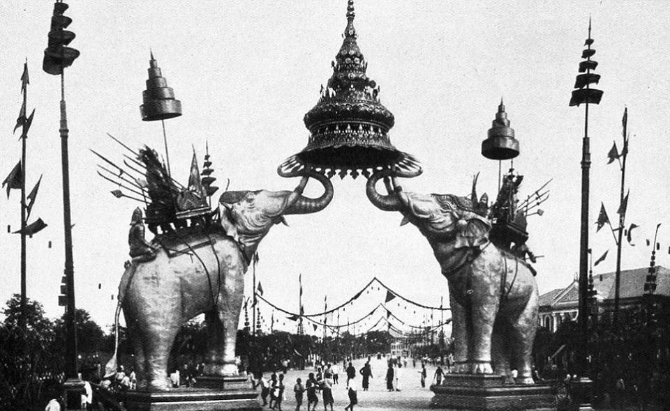 RAMA V La Mole a Bangkok. Gli elefanti a Torino