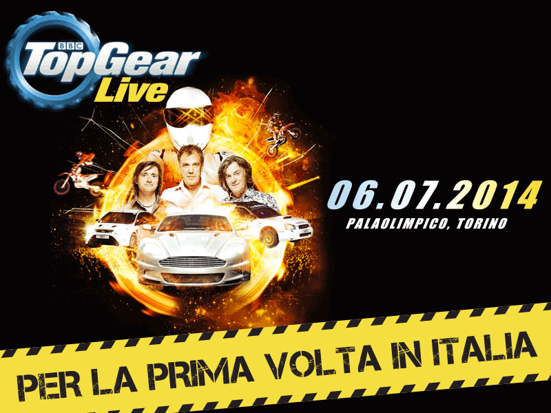 Top Gear romba a Torino: il 6 luglio allacciate le cinture