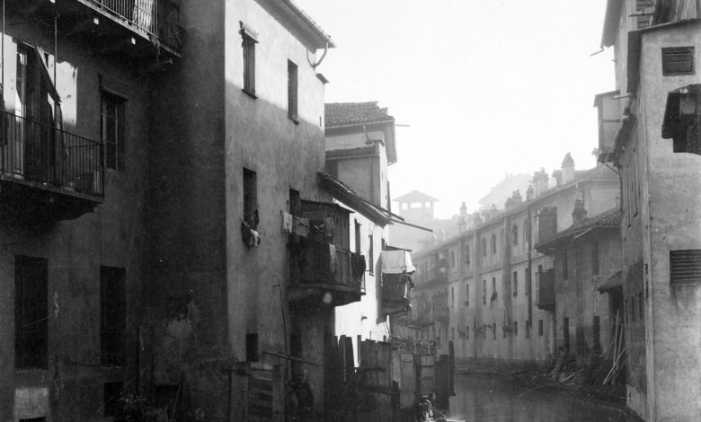 Canale Ceronda fotografia primi 1900