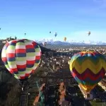 Raduno di mongolfiere a Mondovì 2015: il cielo del Piemonte si colora