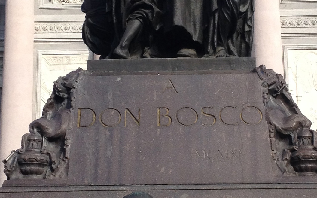 Anche la statua di Don Bosco compie un secolo