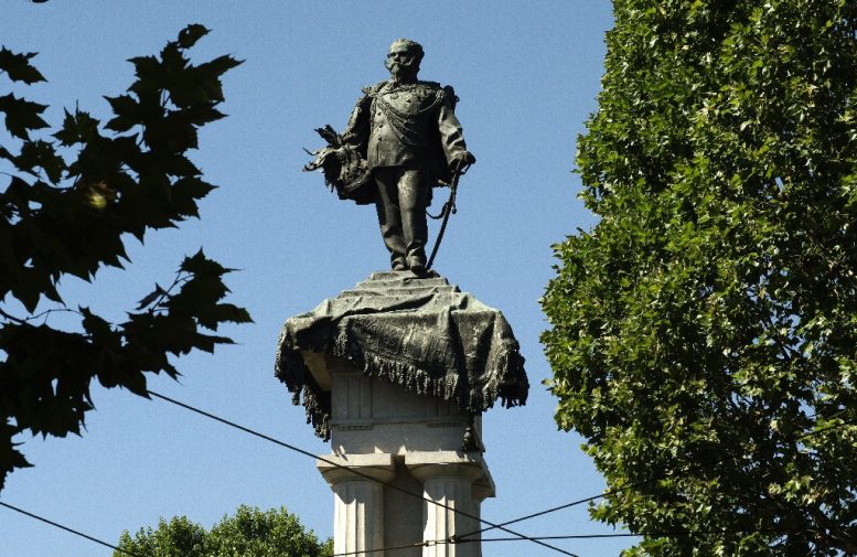 Statua di Vittorio Emanuele II a Torino