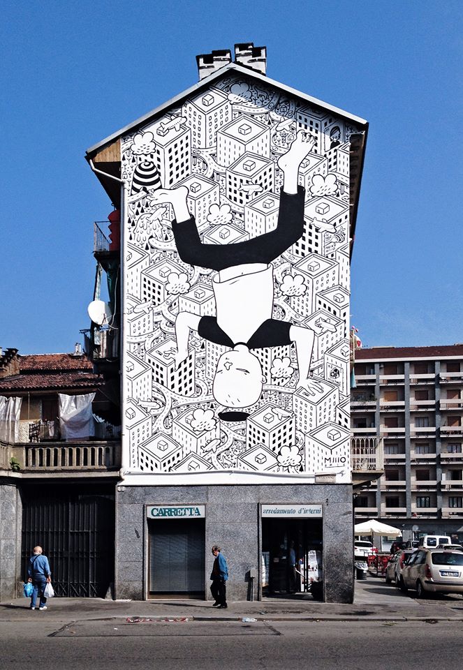 Millo: l'artista stree-tart cresciuto a Torino e consacratosi in Europa 