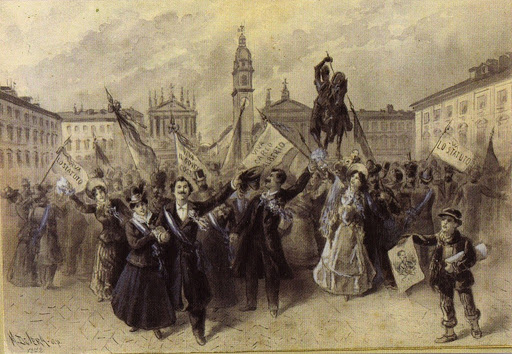 Torino 4 Marzo 1848 emanato lo Statuto Albertino