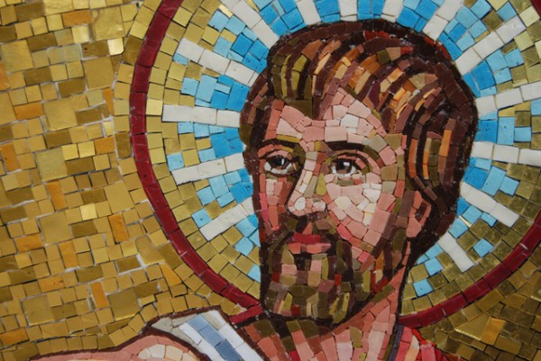 Mosaico raffigurante San Giovanni Battista