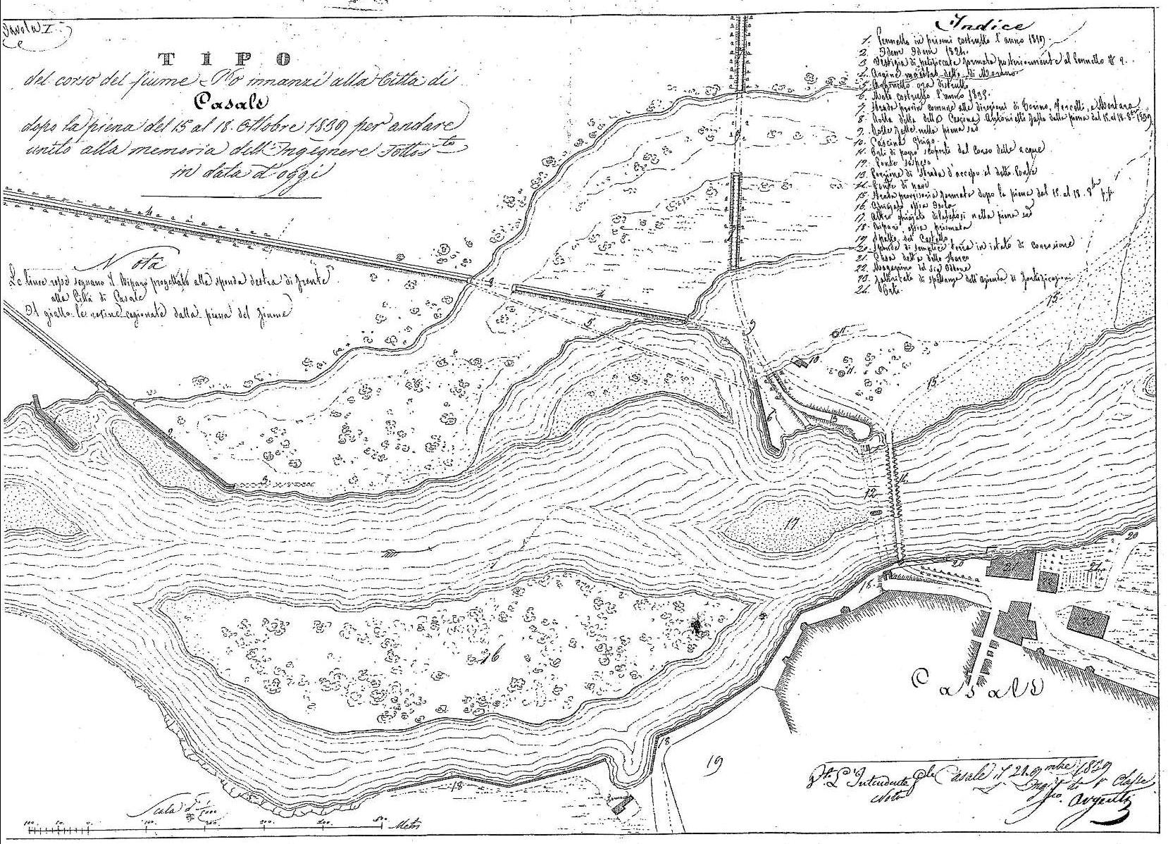 17 Ottobre 1839: a Torino un'alluvione semina morte e distruzione