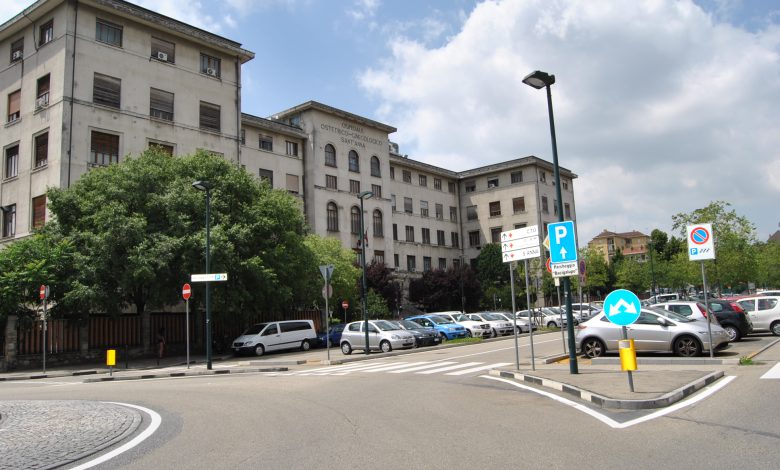 Facciata ospedale Sant'Anna di Torino