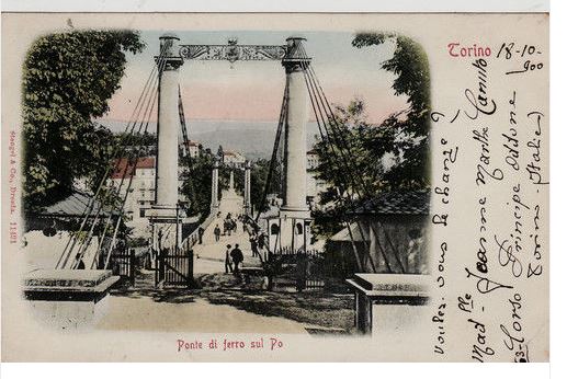 Un ponte di ferro ad unica campata: quando Torino sembrava New York