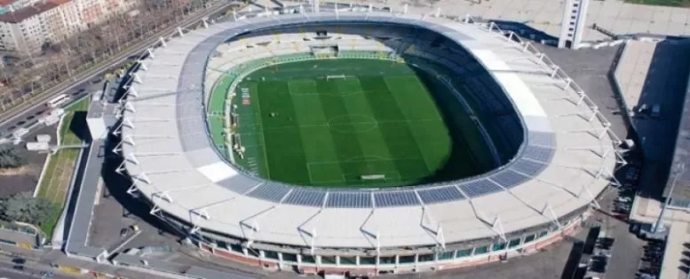 Stadio Olimpico Grande Torino visto dall'alto