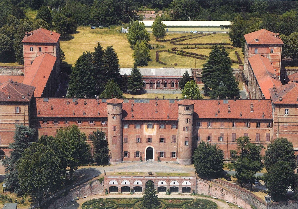 Castello di Moncalieri visto dall'alto