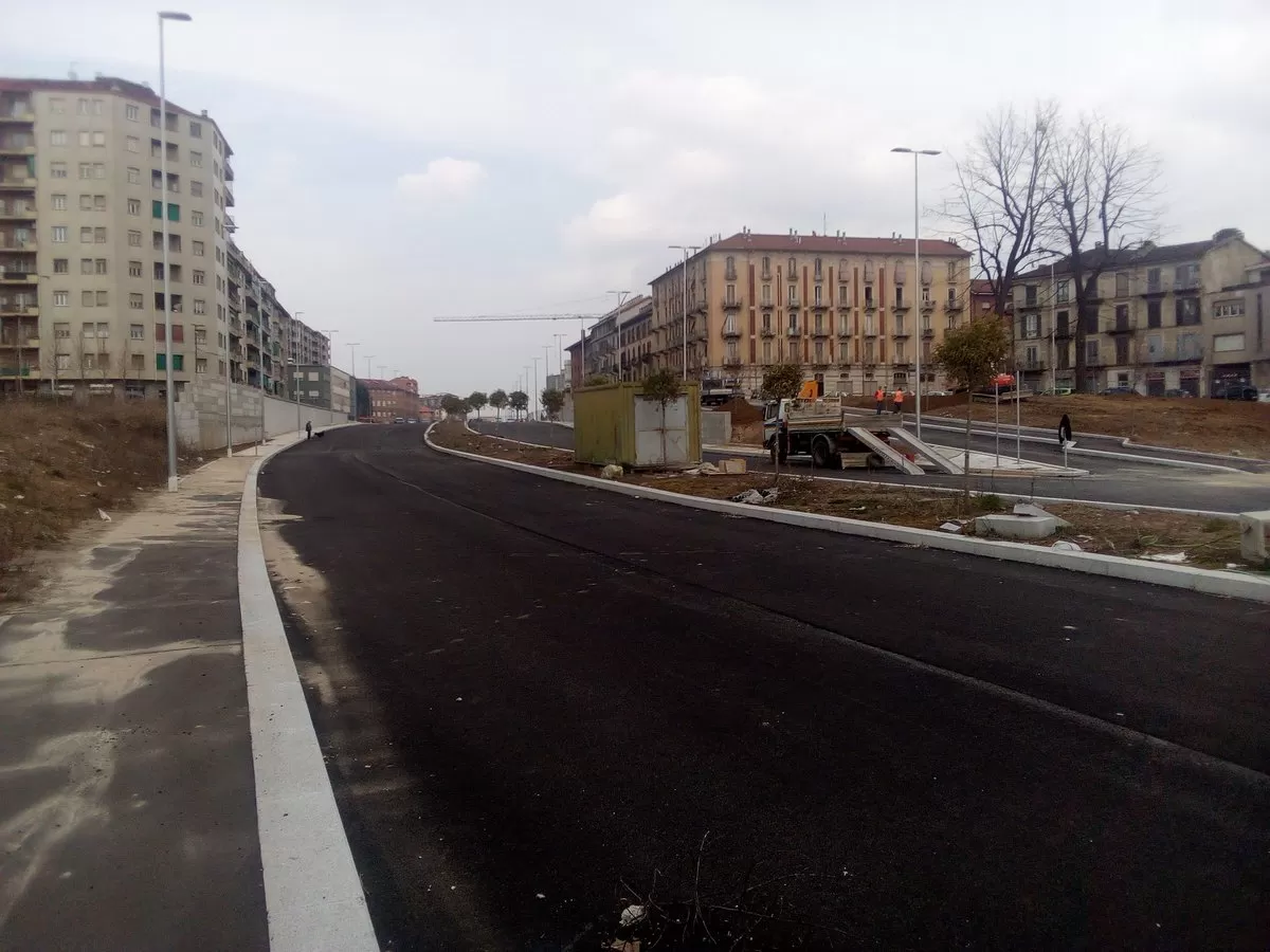 Torino, i lavori in corso Venezia procedono: aperto un nuovo tratto