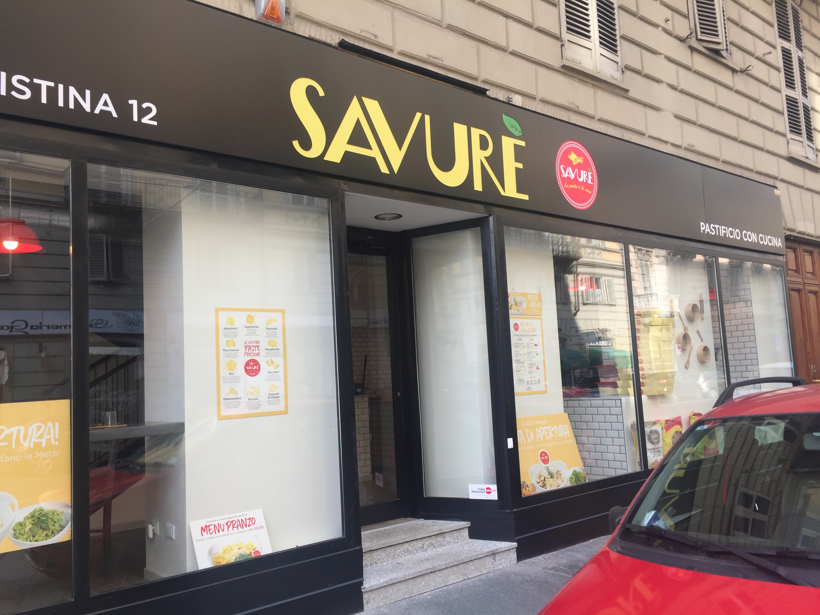 La pasta fresca di Savurè a Torino apprezzata anche a Londra!