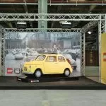 A bordo di una Fiat 500 fatta di LEGO, l’evento gratuito al Motorvillage di Torino