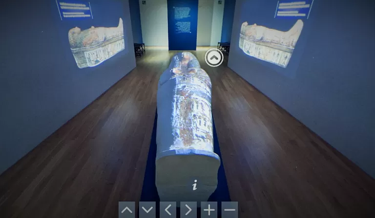 Sarcofago in 3d col Virtual Tour