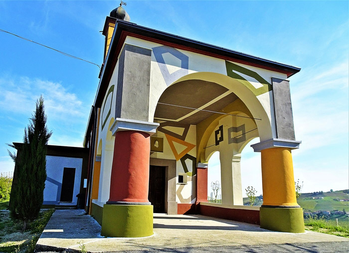 La chiesa di Coazzolo