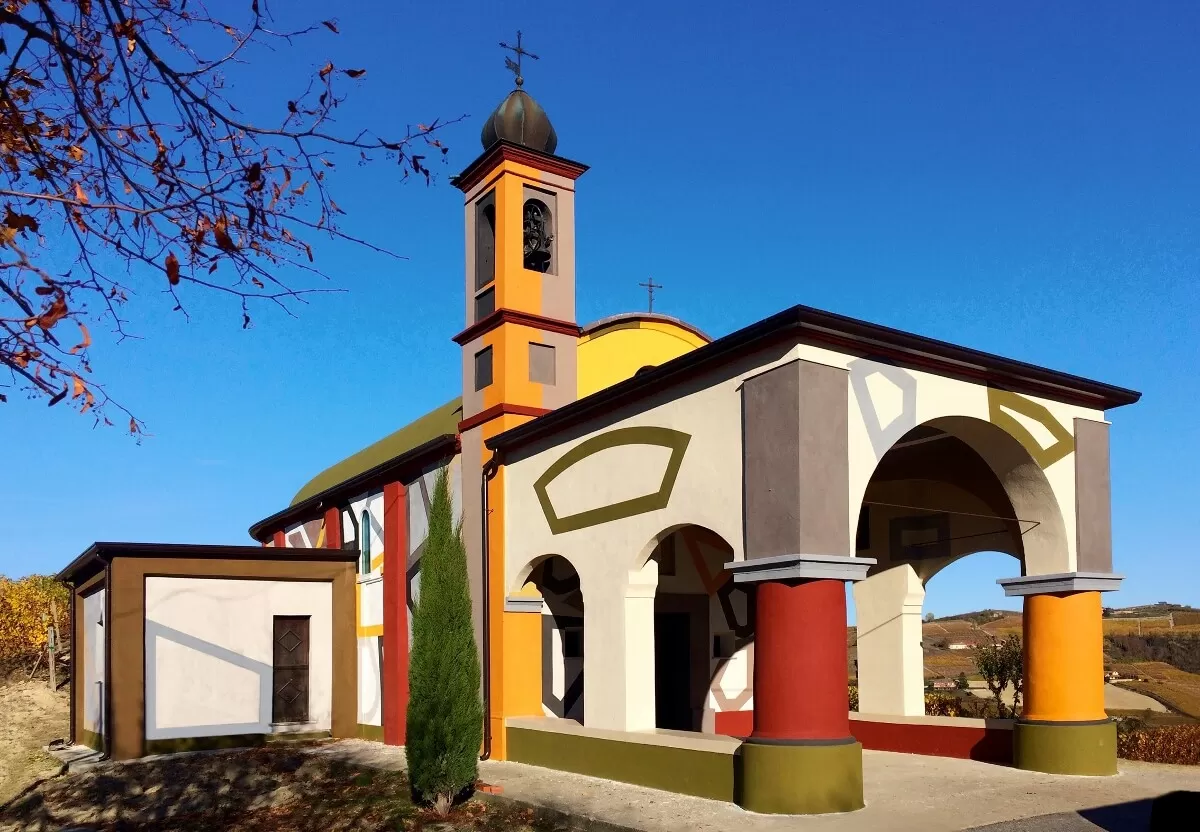 La chiesa di Coazzolo
