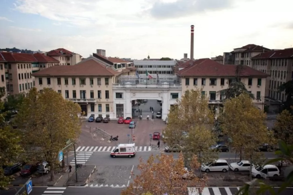 Ospedale Molinette visto dall'alto