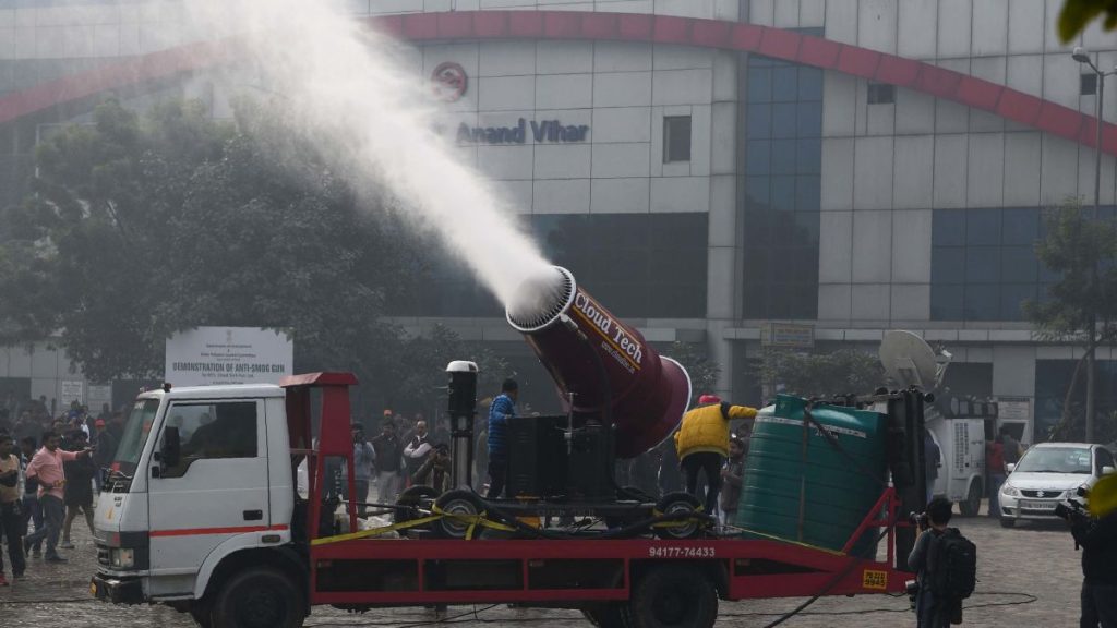 cannone acqua anti smog