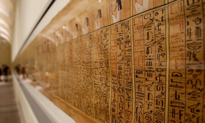 papiro museo egizio