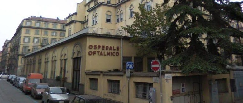 Facciata esterna ospedale Oftalmico Torino