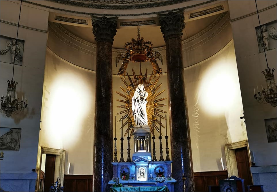 Altare chiesa della Gran Madre Torino