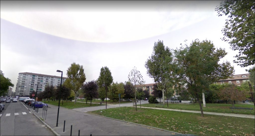 Giardini piazza Galimberti Torino