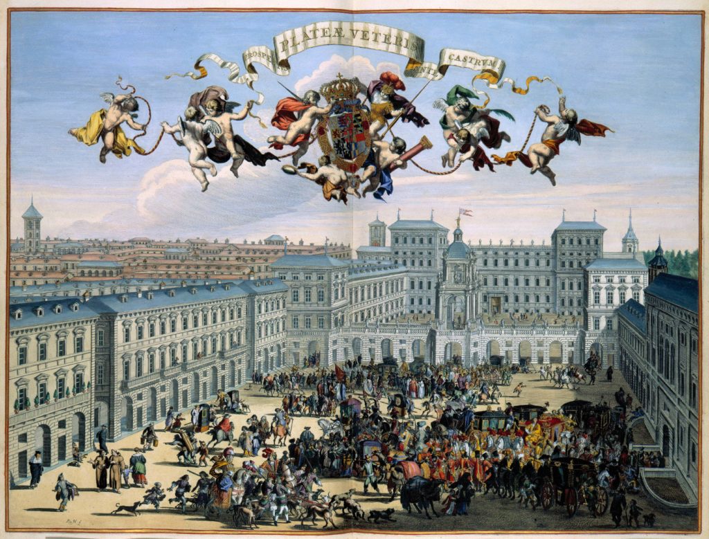Quadro dipinto di Torino nel 1600