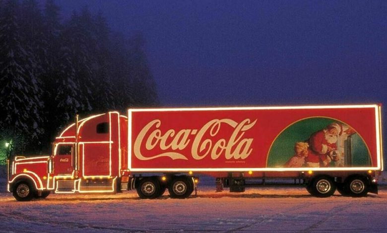 Camion Natalizio Coca Cola