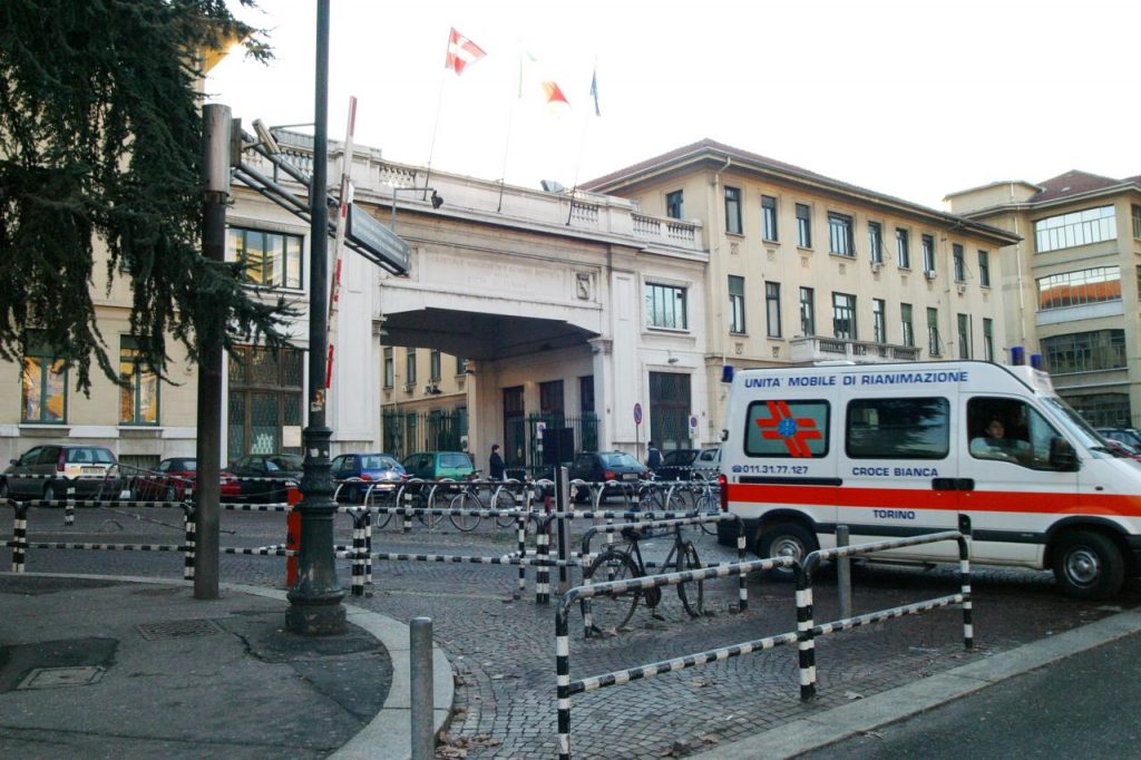 Facciata Ospedale Molinette Torino