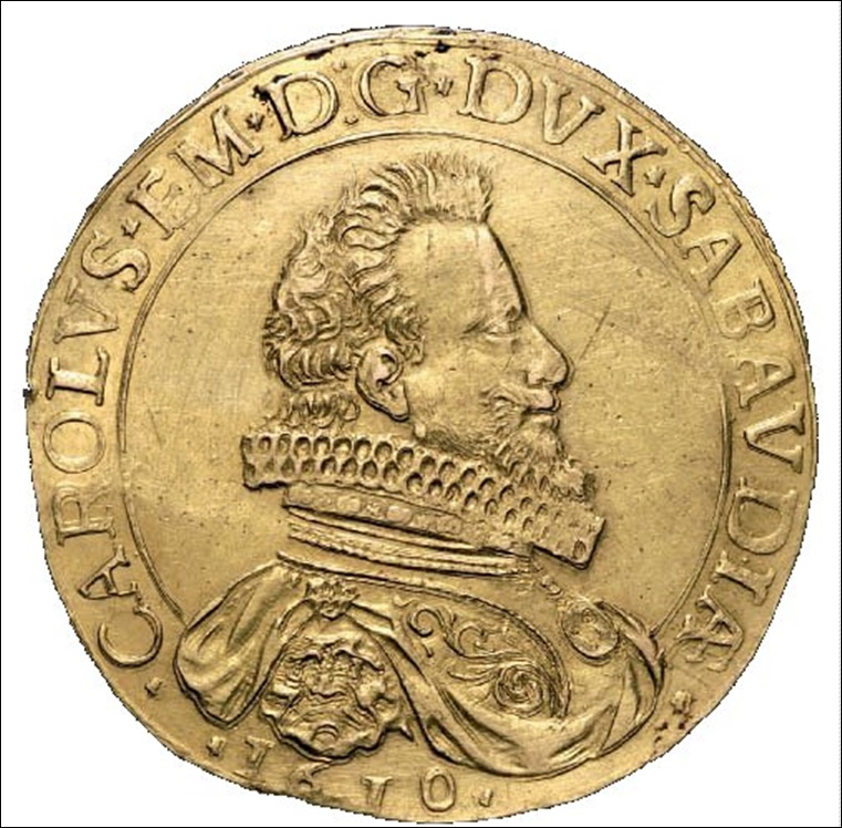 Moneta Carlo Emanuele I di Savoia 