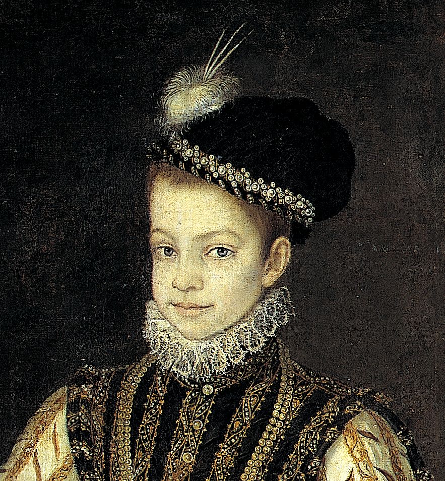 Ritratto Carlo Emanuele I di Savoia bambino
