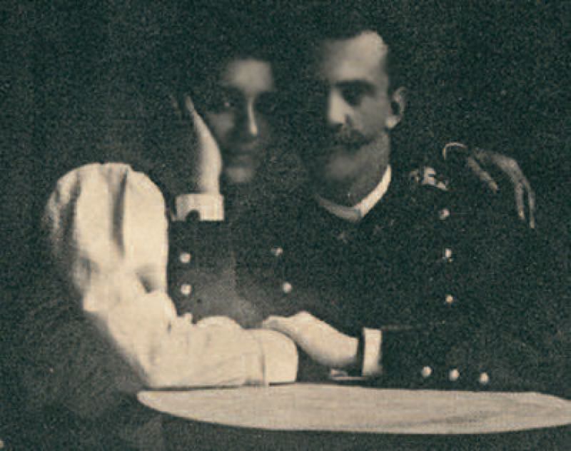 Elena di Montenegro e Re Vittorio Emanuele III