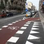 Petizione contro la pista ciclabile in Via Nizza: è pericolosa per i pedoni