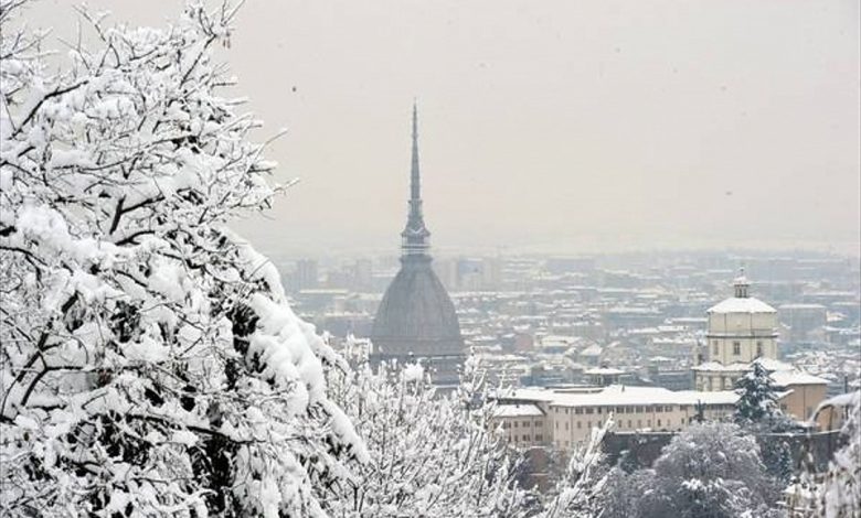 Torino con la neve