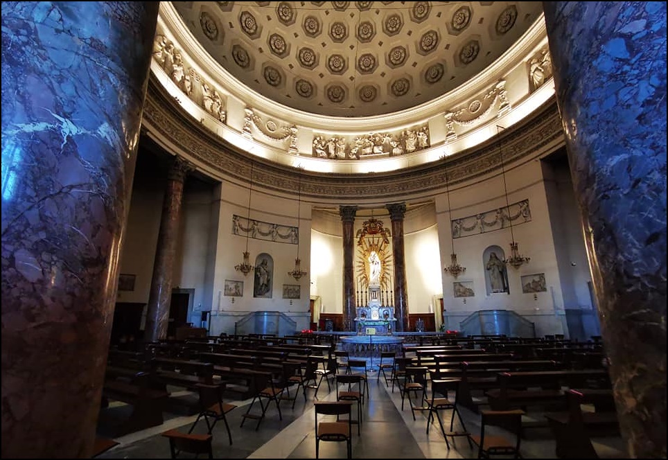 Interno chiesa della Gran Madre Torino
