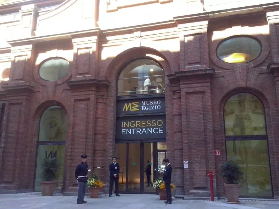 Entrata Museo Egizio Torino