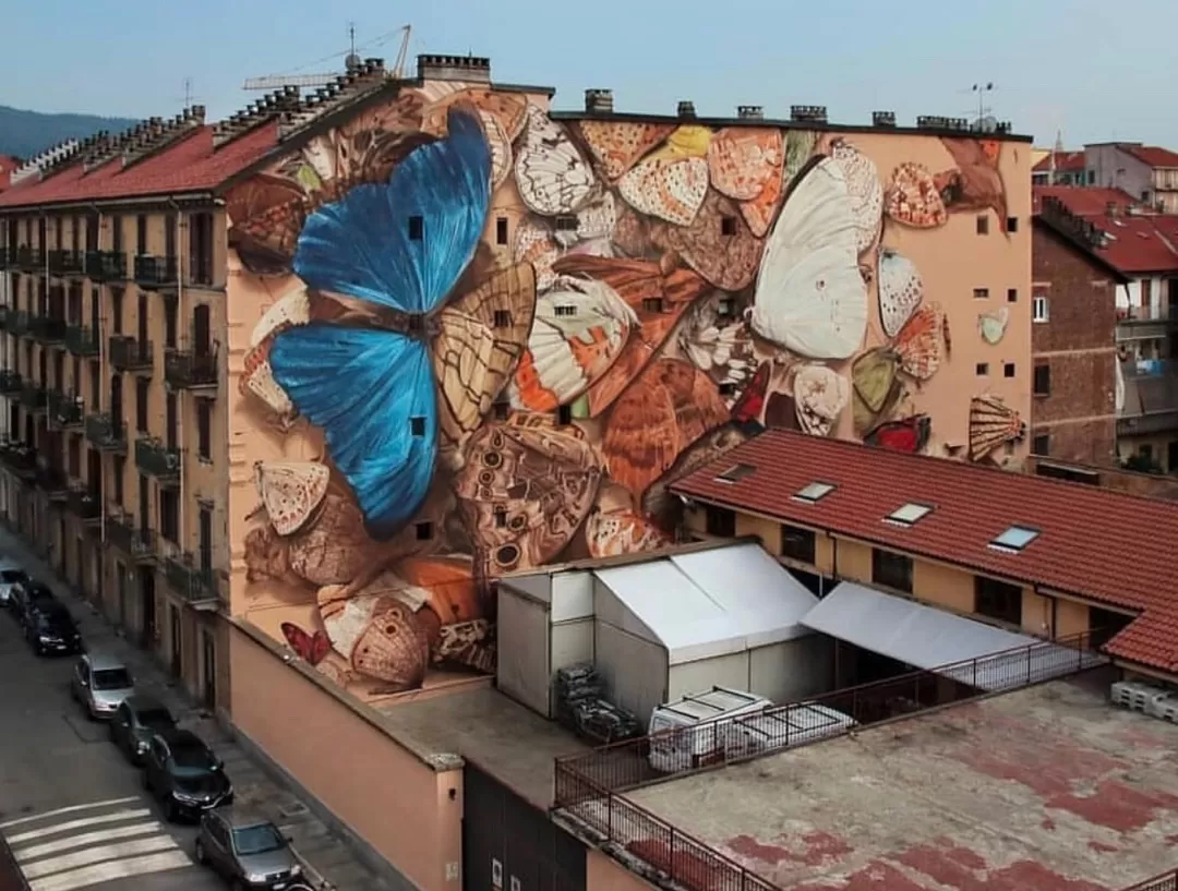 Nuovi murales per combattere l'inquinamento a Torino