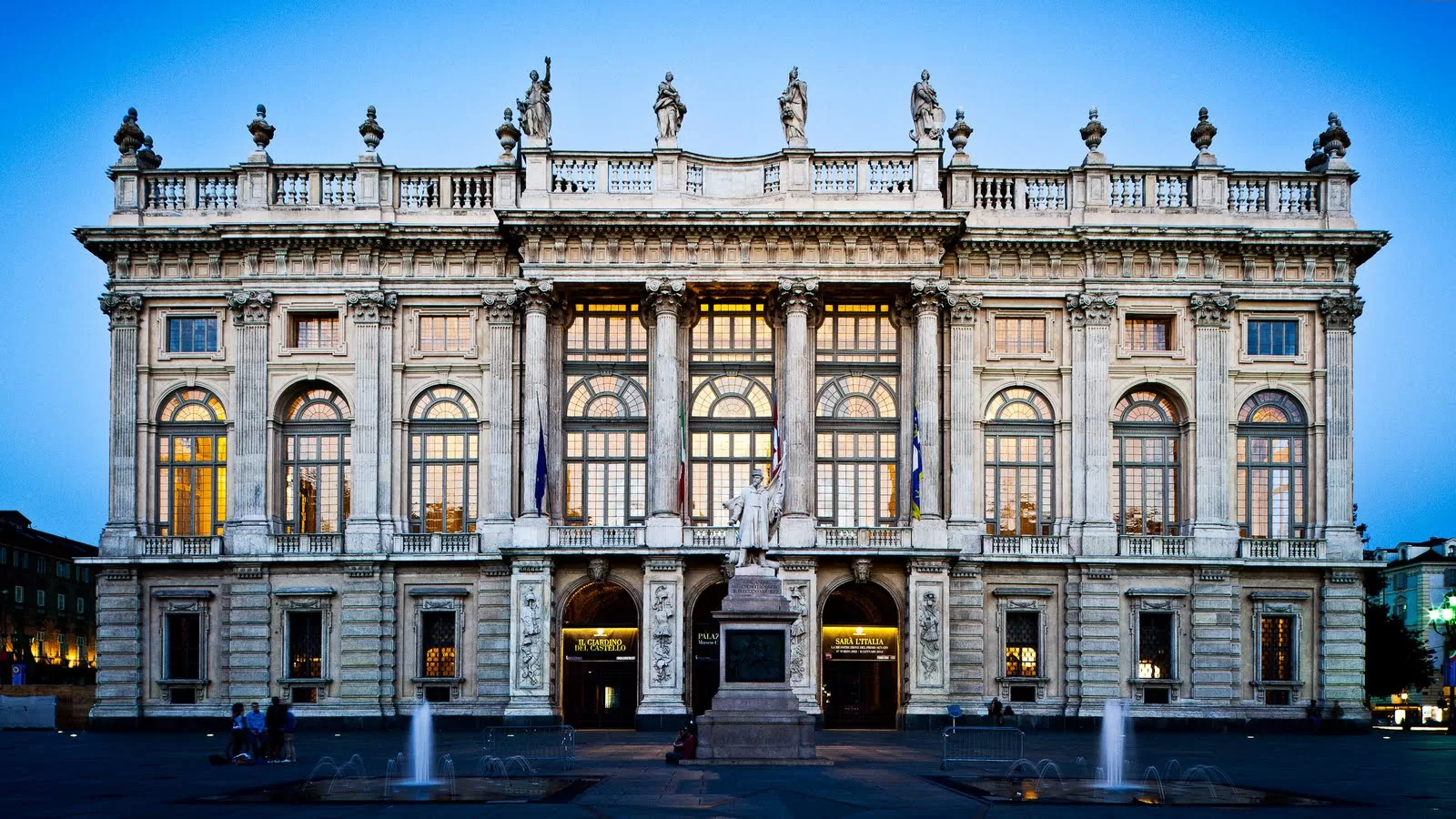 Facciata Palazzo Madama Torino