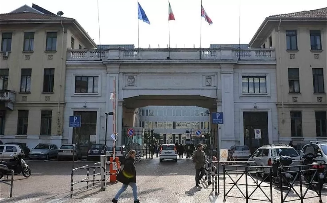 Entrata ospedale Molinette Torino