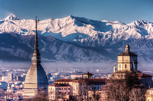Città Torino sky line
