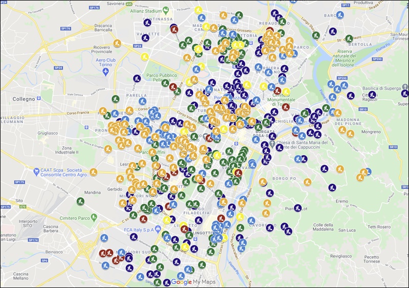 Sono 900 i cantieri a Torino nel 2021: una mappa web per vederli tutti